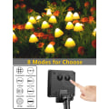 Miniatyrbilde 5 av 5: 20 LED Solcelled Hagelys, 8 Moduser Sopp Stilys Utendørs