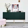 Miniatyrbillede 4 af 4: 4 Stk. Justerbare Møbelben 25 cm Moderne Sofafod Guld Seng