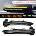 Miniatyrbilde 1 av 5: For Audi A4 S4 A5 S5 RS4 RS5 Vannlys LED A4/S4 B9 2016-2019 U
