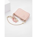 Miniatyrbillede 4 af 5: (Guld+Pink) Taskeremforlængere Taske Forlængerkæde Håndtasker Udsøgte Forlængerkæder Sølvkæde Guldkæde Bjørn, Sommerfugl, Pink Hjerte, Bogstav B
