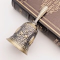 Miniatyrbild 3 av 5: Handklocka (antik brons), Dörrklocka Bordsklocka Servisklocka Hand