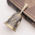 Miniatyrbillede 3 af 5: Håndklokke (antik bronze), Dørklokke Bordklokke Serviceklokke Håndklokke