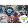 Miniatyrbild 2 av 5: Papperskrämare Cyan Papper Quilling Hantverksverktyg Plast Vågform Skapande Verktyg Origami Hantverk DIY Quilling Tillbehör Handgjorda Konst Pappershantverk för Högtider