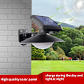 Miniatyrbilde 2 av 5: Ocean Moderne LED Vegglampe, Solcellepanel 230mA, 5,5 Volt, Utendørs