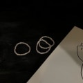 Miniatyrbilde 4 av 5: Sett med 2 (Størrelse 11+12) Glitrende Ringer - 925 Sterling Sølv - Sim