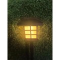 Miniatyrbilde 2 av 5: 6 stk. Solcellehuslys - Varmt lys, Utendørs jordplugg Sol
