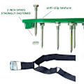 Miniatyrbild 2 av 3: Gräsmatta Aerator - 2x Spikssko med 25mm Sulor och Spikar - Justerbar