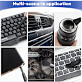 Miniatyrbillede 3 af 5: 7 Dele Antistatisk Børste Computer Rengøringsbørste Støvbørster Computer Tastaturbørste Sæt