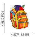Miniatyrbild 2 av 5: 20 stycken öppningssäsong broderade strykjärnslappar, sydda ba
