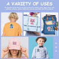 Pikkukuva 3 / 5: 16 kpl Silitysrautoja Tarrat Stitch Piirretty Stitch Tarrat Kirjailtu