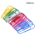 Miniatyrbilde 3 av 5: 30 x 4 tommers store papir klips jumbo papir klips (rustfrie, flerfargede)