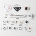 Miniatyrbillede 4 af 4: 20 stk. 3D Clog-sandaler Ornamenter, Sko Charms, Søde Sko Ornamenter