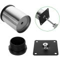Pikkukuva 2 / 5: 4 kpl säädettävät huonekalujalat 10 cm Metalliset jalat pöydälle tuolille W