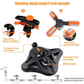 Miniatyrbilde 2 av 5: Hagesprinkler, Automatisk 360 Graders Rotasjon Justerbar Hagesprinkler
