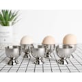 Miniatyrbillede 5 af 5: Sæt med 6 rustfrie ståleggekopper til kogte æg