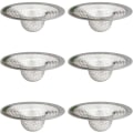 Miniatyrbillede 1 af 5: 6 stk. Håndvaskfilter Φ7cm Rustfrit Stål Aftapningsfilter Filter til