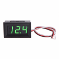 Miniatyrbild 1 av 5: Grön digital voltmeter 0-30V Svart Unik kod