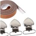 Miniatyrbild 3 av 5: Rullstång Sidospänningsklämma Set Universal Handbroderi Handarbete Korsstygn Broderiram Sybehör Broderitillbehör