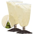 Miniatyrbilde 1 av 5: 2-pakks plantedeksel frostbeskyttelse, 32''×39'' vinterkulde