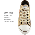 Miniatyrbilde 3 av 5: Ocean 5 par flate lisser for joggesko (Beige), flate lisser