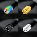 Pikkukuva 5 / 5: 4 kpl Auton Rengasventtiilin Kanneja Avaimella Varkaudenesto Zinc Alloy Auto