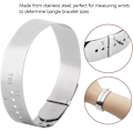 Miniatyrbillede 3 af 5: Armbåndsmåler, Simpel Armbåndsstørrelsesmåler, til Måling af Håndled til Smykkefremstilling