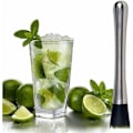 Miniatyrbillede 2 af 5: Mixer Stick Vin Stick Mixer Tool Rustfrit Stål Muddler 21cm St