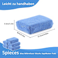 Miniatyrbilde 2 av 5: Pakke med Mikrofiber Bilvoks Applikatorputer