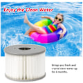Miniatyrbillede 4 af 4: 6 stk. Hot Tub Filter til MSpa Oppustelige Pools, Filterpatron