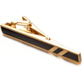 Miniatyrbilde 4 av 4: 3 stk. slipsnåler i svart og gull for menn, sett med elegant eske, gull slipsbarsett for vanlige slips
