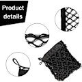 Miniatyrbillede 4 af 5: 2 Pakker Heavy Duty Cargo Net Stretchable. Justerbar Elastisk Bagagerum