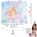 Miniatyrbild 7 av 9: Sjöjungfru armband kit, sjöjungfru pärlor & charm armband gör-det-själv-kit, sjöjungfru pärlor sommar hav armband för födelsedag, påsk, jul sjöjungfru diy