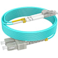 Miniatyrbilde 1 av 5: 1M(3Ft) Sc Lc Om3 Fiber Patch-kablar Mmf Multimode