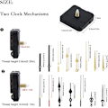 Miniatyrbilde 2 av 5: Quartz urverkmekanisme sett - 2 stk, reservedeler