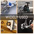 Miniatyrbilde 4 av 5: Universal Spanner Mini Mutter Nøkkel. Åpning Kjeve TPR Grip Justerbar Skiftenøkkel
