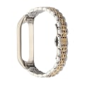 Miniatyrbillede 1 af 5: Rem til Mi Band 6 Xiaomi Mi Band 7 6 5 Rem Kompatibel Armbånd Rem Mi Band 5 4 3 Tilbehør Silver gold 2 For Mi band 4