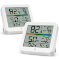 Miniatyrbillede 1 af 5: 2-pak indendørs termometer Rumtemperatur Hygrometer til hjemmet