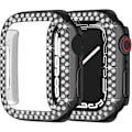 Miniatyrbild 1 av 5: (2-pack) Orzero-kompatibel för Apple Watch Series 8 45mm, Series 7