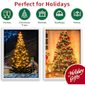 Miniatyrbild 7 av 7: 100-pack gula - ljusslingor - 21,6 fot LED-julbelysning, miniled-lampor för inomhus- och utomhusbruk, hem, semester, fest, bröllop, självständighetsdag