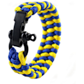 Miniatyrbild 5 av 5: Paracord-spännen i legering - Justerbart D-spänne för Paracord-armband (10 set)
