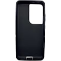Miniatyrbilde 4 av 6: Erstatning TPE Gummi Ytre Skall Kompatibel med Galaxy S21 Ultra Defender Series Deksel (Svart) Svart