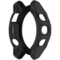 Miniatyrbillede 4 af 5: Etui Kompatibelt med Garmin Quatix 7 Pro, Blødt Anti Drop PC Udskiftning Beskyttelses Etuier Ur Tilbehør (Sort) Sort