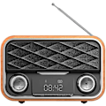Miniatyrbillede 2 af 5: Bluetooth Retro Radio med Aux/fm, Backup Radio med Antenne, Klar Lyd, Høj Bluetooth Bærbar Bluetooth Højttaler Med Kompatibel Android Tablet