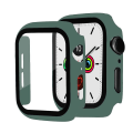Miniatyrbild 1 av 5: Glass+skydd för Apple Watch-fodral 44mm 40mm Iwatch 42mm 38mm skärmskydd+stötfångare tillbehör för Applewatch Series 5 4 3 Se 6 Pine green 40mm series 654 SE