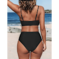 Miniatyrbild 3 av 4: Elegant crossover bustier set för kvinnor