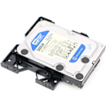 Miniatyrbild 4 av 6: 2,5'' eller 3,5'' till 5,25'' SSD HDD Monteringsfäste Intern Hårddisk Drive Fack Hållare Adapter för PC Montera antingen 3,5'' eller 2,5''  Montera antingen