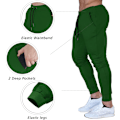 Miniatyrbillede 4 af 5: Herre Slim Joggers Træningsbukser til Fitness Løb og Bodybuilding Athletic