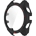 Miniatyrbild 3 av 5: Härdat Glas Skal Kompatibelt för Garmin Fenix 8 Solar 51mm, Hårt PC Skärmskydd Totalt Skydd Ultratunn Lätt Repskyddande Skal