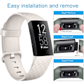 Miniatyrbild 2 av 5: Fitbit Charge 4 & 3 ersättningsremmar - 4-pack