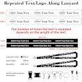 Miniatyrbilde 2 av 8: Tilpassede personlige lanyards i bulk 30-5000PCS med tekstlogo-bilde for kvinner menn, nakkestropper nøkkelringer med avtakbart spenne tilpasset for ID